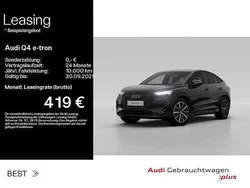 Schwarz Gebraucht 2024 Audi Q4 Sportback e-tron S-Line SUV | 48.759 € (Guter Preis)