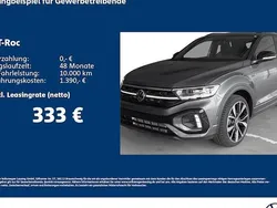 Grau Neu 2025 VW T-Roc R-line SUV | 49.776 € (Etwas zu teuer)