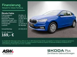 Energyblau Gebraucht 2025 Skoda Fabia Selection Limousine | 20.930 € (Fairer Preis)