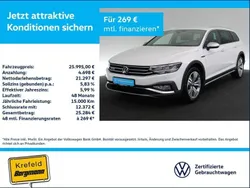 Pure white Gebraucht 2021 VW Passat Alltrack Kombi | 25.995 € (Guter Preis)