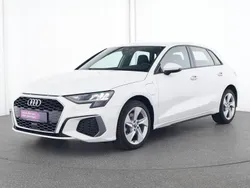 Ibisweiss Gebraucht 2022 Audi A3 Sportback e-tron S-Line Limousine | 27.717 € (Guter Preis)