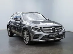Graulack selenitgrau (metallic) Gebraucht 2019 Mercedes GLC220 AMG SUV | 26.450 € (Fairer Preis)