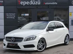 Weiß Gebraucht 2015 Mercedes A200 AMG line Limousine | 17.499 € (Fairer Preis)