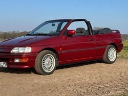 Rot Gebraucht 1991 Ford Escort Cabriolet Cabrio | 6.300 €