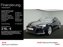 Mythosschwarz metallic Gebraucht 2024 Audi A5 Advanced Plus Coupé | 42.999 € (Superpreis)