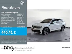 Pure white Gebraucht 2021 VW Tiguan Allspace Highline SUV | 31.260 € (Guter Preis)