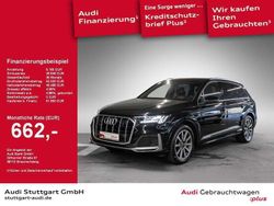 Schwarz Gebraucht 2021 Audi Q7 S-Line SUV | 56.540 € (Teuer)