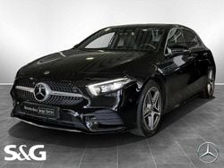 Unilack nachtschwarz Gebraucht 2023 Mercedes A180 AMG Limousine | 29.460 € (Fairer Preis)