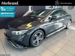 Metalliclack graphitgrau Gebraucht 2024 Mercedes EQE300 AMG Limousine | 47.790 € (Superpreis)