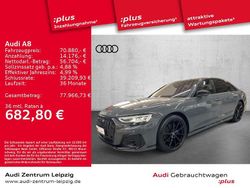 Grau Gebraucht 2023 Audi A8 S-Line Limousine | 70.880 € (Teuer)