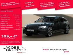 Mythosschwarz metallic Gebraucht 2024 Audi A6 S-Line Kombi | 51.920 €