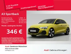Gelb Gebraucht 2024 Audi A3 Sportback S-Line Limousine | 39.885 € (Fairer Preis)