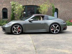 Aventuringgrünmetallic Gebraucht 2021 Porsche 911 Targa 4S Chrono Cabrio | 159.790 € (Teuer)