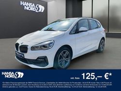 Weiß Gebraucht 2021 BMW 218 Active Tourer Sport Line Van / Kleinbus | 17.850 € (Superpreis)