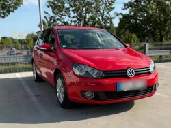 Rot Gebraucht 2009 VW Golf VI Trendline Limousine | 5.700 € (Fairer Preis)