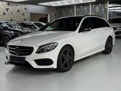 Weiß Gebraucht 2017 Mercedes C250 AMG line Kombi | 18.990 € (Superpreis)