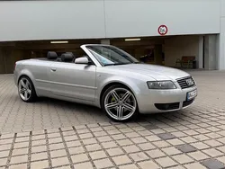 Silber Gebraucht 2002 Audi A4 Cabriolet Cabrio | 3.999 € (Teuer)