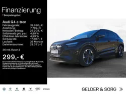 Mythosschwarz metallic Gebraucht 2021 Audi Q4 e-tron S-Line SUV | 32.990 € (Fairer Preis)