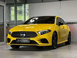 Sonnengelb Gebraucht 2023 Mercedes A250 AMG line Limousine | 38.470 € (Etwas zu teuer)