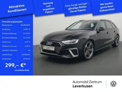 Schwarz Gebraucht 2023 Audi A4 S-Line Kombi | 38.480 € (Fairer Preis)