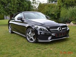 Schwarz Gebraucht 2017 Mercedes C250 AMG line Cabrio | 26.900 € (Guter Preis)