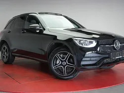 Schwarz Gebraucht 2021 Mercedes GLC300e AMG line SUV | 37.950 € (Fairer Preis)