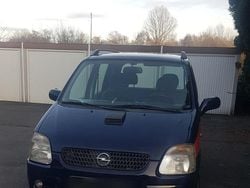 Blau Gebraucht 2001 Opel Agila Van / Kleinbus | 1.450 €