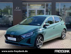 Mangrove green Gebraucht 2024 Hyundai i20 Prime Limousine | 22.499 € (Fairer Preis)
