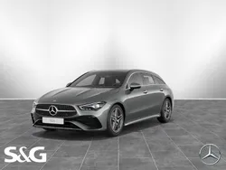 Grau Gebraucht 2024 Mercedes CLA200 Shooting Brake AMG Kombi | 34.900 € (Etwas zu teuer)