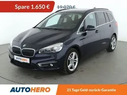 Blau Gebraucht 2015 BMW 220 Gran Tourer Luxury Line Van / Kleinbus | 16.990 € (Fairer Preis)