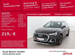Mythosschwarz metallic Gebraucht 2021 Audi Q3 Ambiente SUV | 29.900 € (Guter Preis)