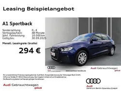 Blau Gebraucht 2024 Audi A1 Sportback Advanced Plus Kleinwagen | 23.333 € (Superpreis)