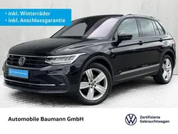 Schwarz Gebraucht 2022 VW Tiguan Active SUV | 30.690 € (Fairer Preis)