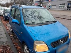 Blau Gebraucht 2001 Opel Agila Kleinwagen | 1.000 €