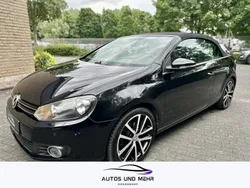 Schwarz Gebraucht 2012 VW Golf Cabriolet Basis Cabrio | 7.999 € (Guter Preis)