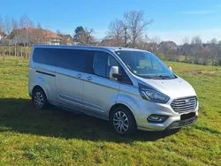 Silber Gebraucht 2018 Ford Tourneo Custom Titanium Van / Kleinbus | 29.900 € (Etwas zu teuer)