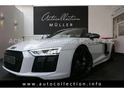 Suzuka grau (metallic) Gebraucht 2017 Audi R8 Spyder Cabrio | 125.997 € (Teuer)