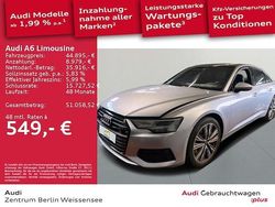 Florettsilber metallic Gebraucht 2022 Audi A6 Advanced Limousine | 44.895 € (Superpreis)