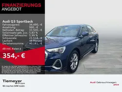 Navarrablau metallic Gebraucht 2024 Audi Q3 S-Line SUV | 34.490 € (Superpreis)