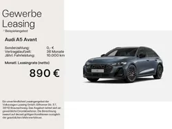 Horizontblau metallic Neu 2025 Audi A5 Sport Coupé | 77.480 € (Etwas zu teuer)