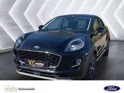Obsidianschwarz Gebraucht 2022 Ford Puma Titanium Coupé | 17.630 € (Guter Preis)