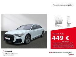 Gletscherweiß metallic Gebraucht 2024 Audi A8 Ambiente Limousine | 66.880 € (Fairer Preis)