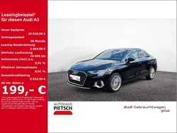 Schwarz Gebraucht 2024 Audi A3 Advanced Limousine | 29.920 € (Fairer Preis)