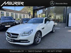 Diamantweiß bright Gebraucht 2014 Mercedes SLK250 Cabrio | 22.490 € (Fairer Preis)