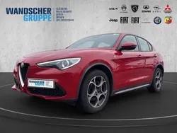 Rotschwarz Gebraucht 2022 Alfa Romeo Stelvio Ti SUV | 32.990 € (Superpreis)