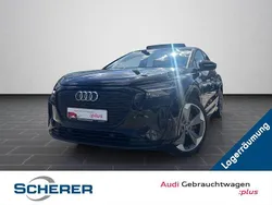 Mythosschwarz metallic (metallic) Gebraucht 2022 Audi Q4 Sportback e-tron Ambiente SUV | 33.999 € (Superpreis)