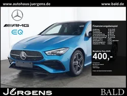 Metalliclack hyperblau Gebraucht 2024 Mercedes CLA220 AMG Limousine | 43.790 € (Etwas zu teuer)