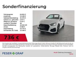 Gletscherweiß metallic verdeck schwarz Gebraucht 2024 Audi S5 Cabriolet Ambiente Cabrio | 64.826 € (Teuer)