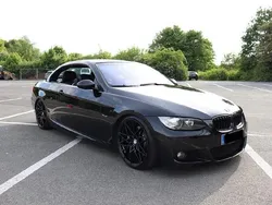 Schwarz Gebraucht 2008 BMW 335 Cabriolet M Performance Cabrio | 17.400 € (Etwas zu teuer)