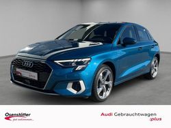 Blau Gebraucht 2021 Audi A3 Sportback e-tron Advanced Kleinwagen | 23.650 € (Fairer Preis)